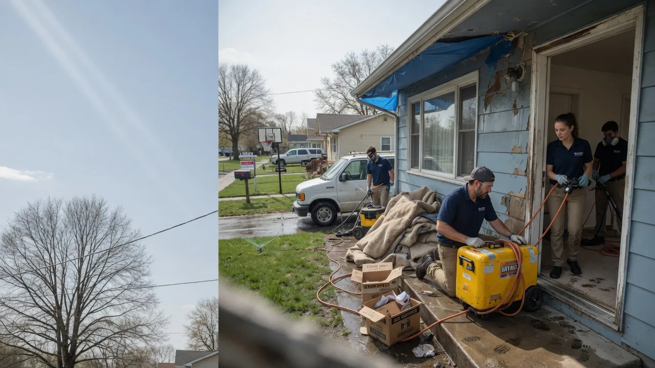 Basement Flood Cleanup in Racine, OH near me